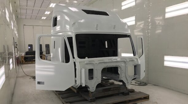 2023 truck collision shop